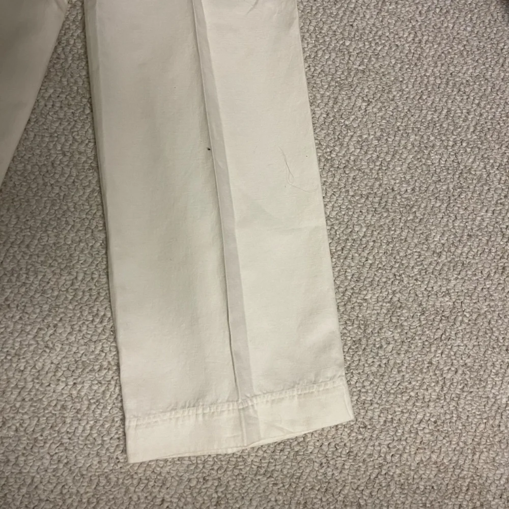 Apiece Apart New York White Linen Pants - Size XL - Picture 8 of 11